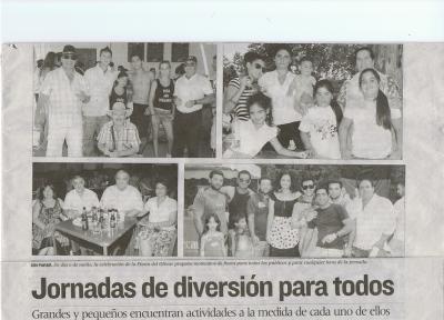 Nuestro Concurso Mandil Gitano es Noticia en el Periódico del Jaén en 2007/11